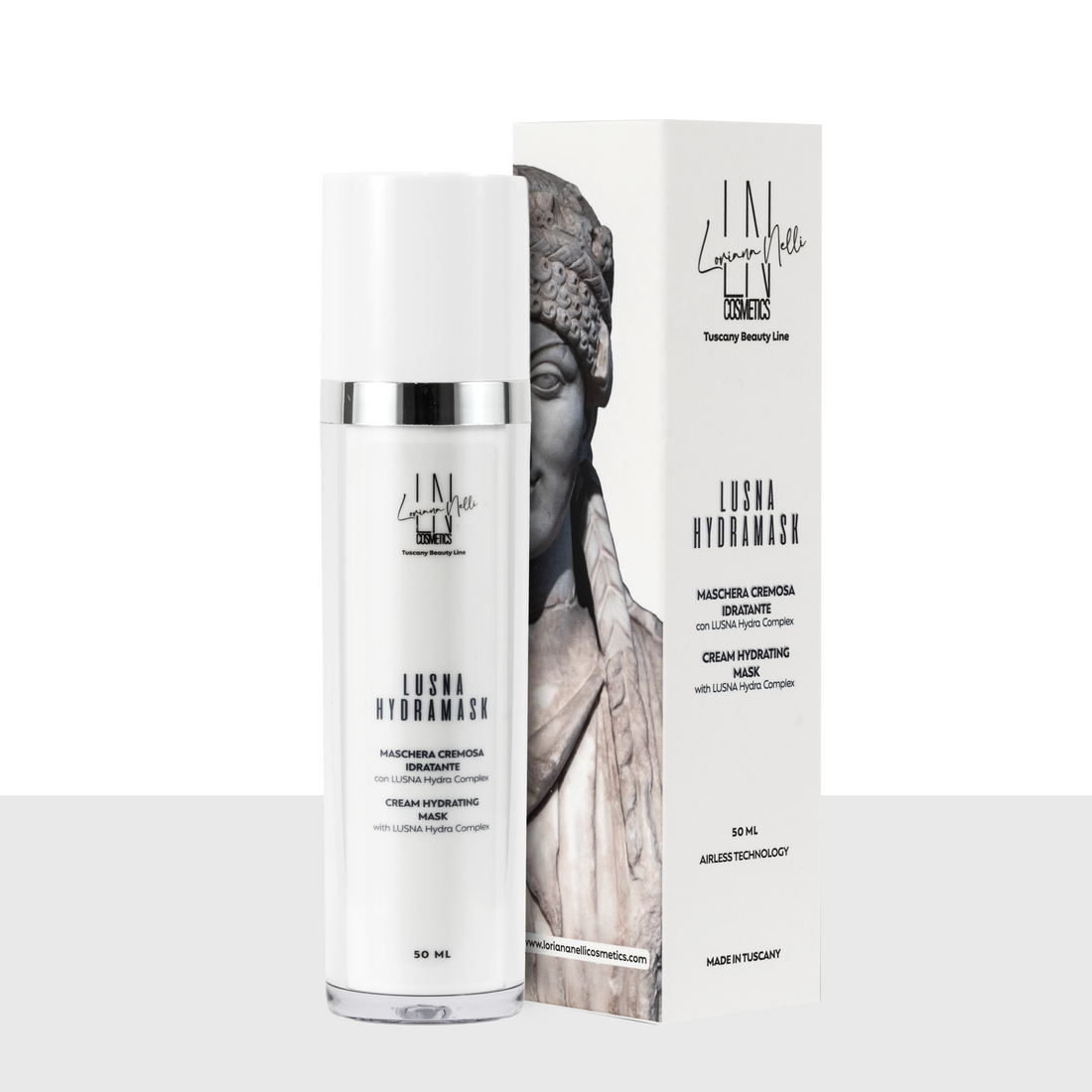 LUSNA HYDRA MASK - Maschera Cremosa Idratante e Nutriente