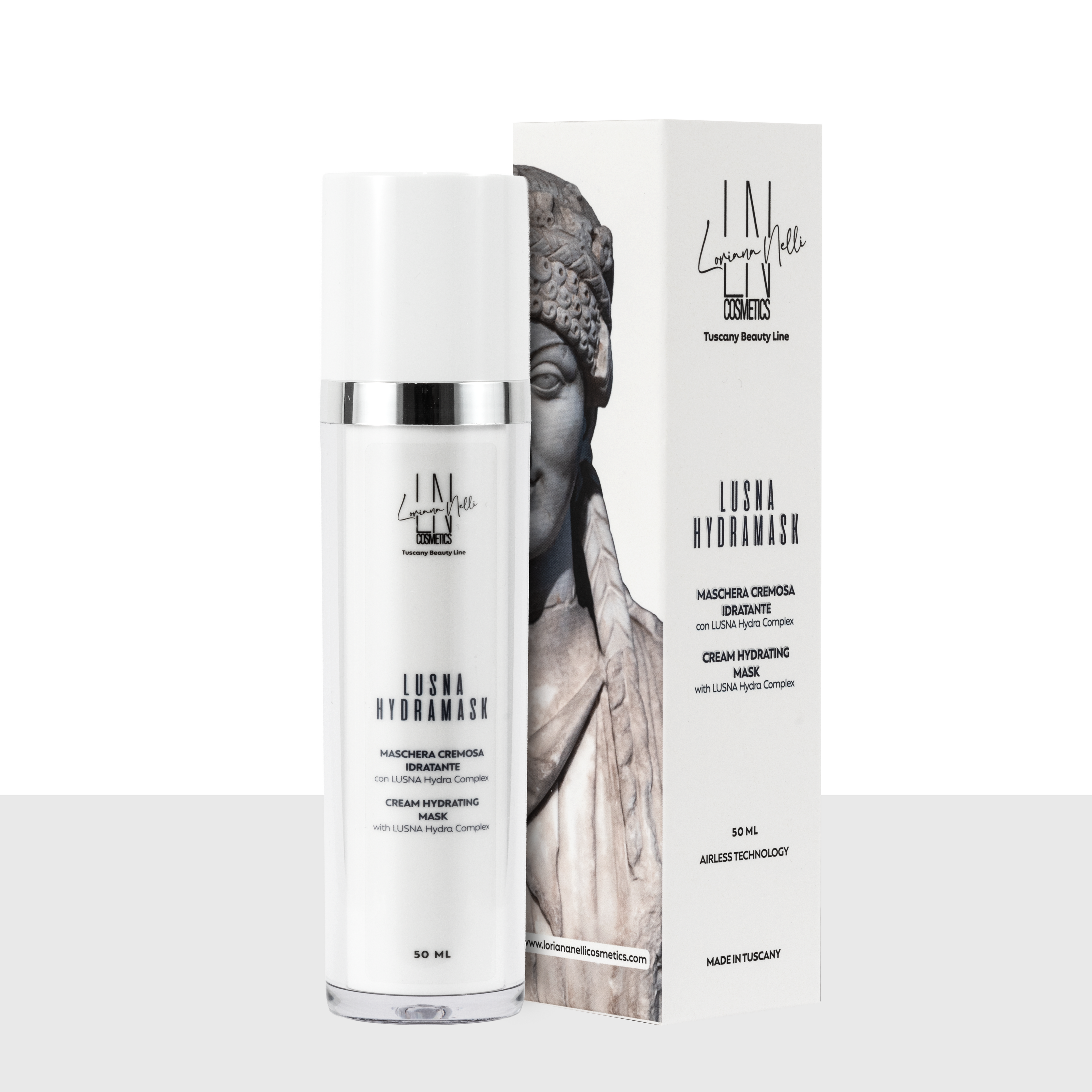 LUSNA HYDRA MASK - Maschera Cremosa Idratante e Nutriente
