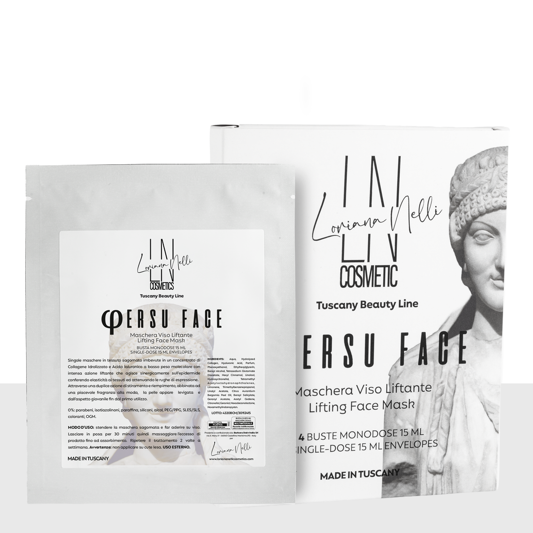 PERSU FACE - Maschera Viso Liftante in Tessuto