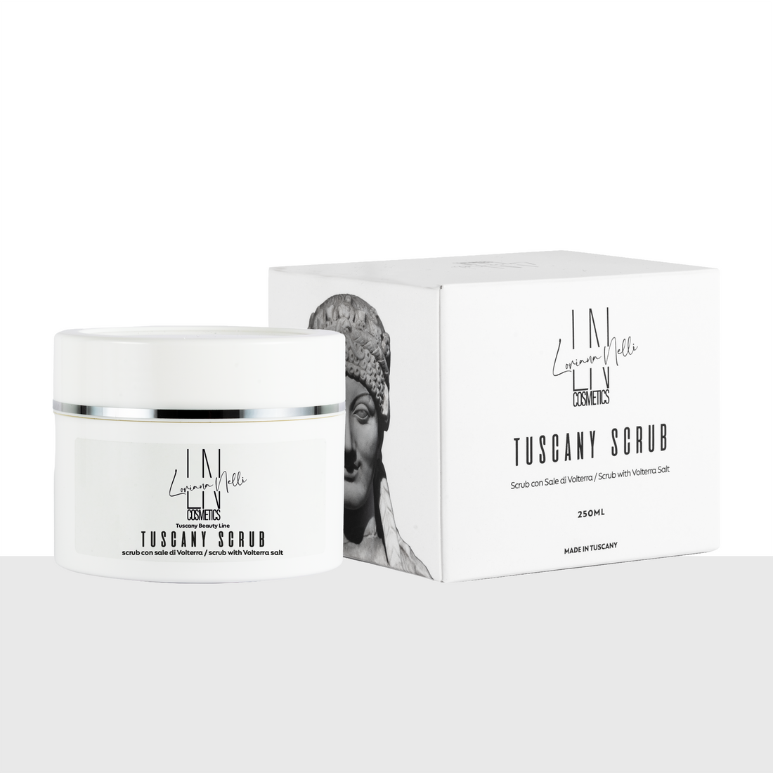 TUSCANY SCRUB - Esfoliante ai Sali di Volterra Rigenerante &amp; Nutriente