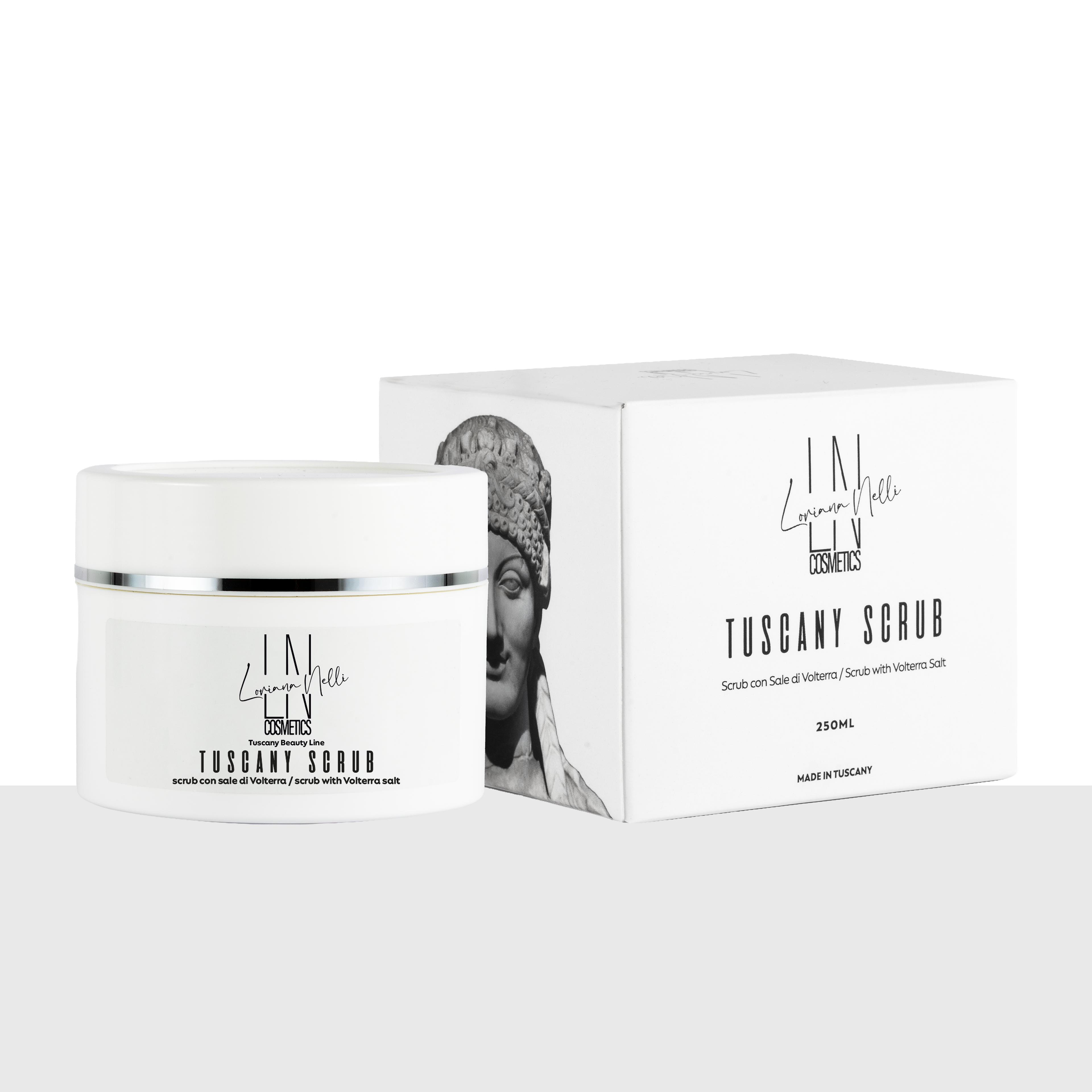 TUSCANY SCRUB - Esfoliante ai Sali di Volterra Rigenerante &amp; Nutriente