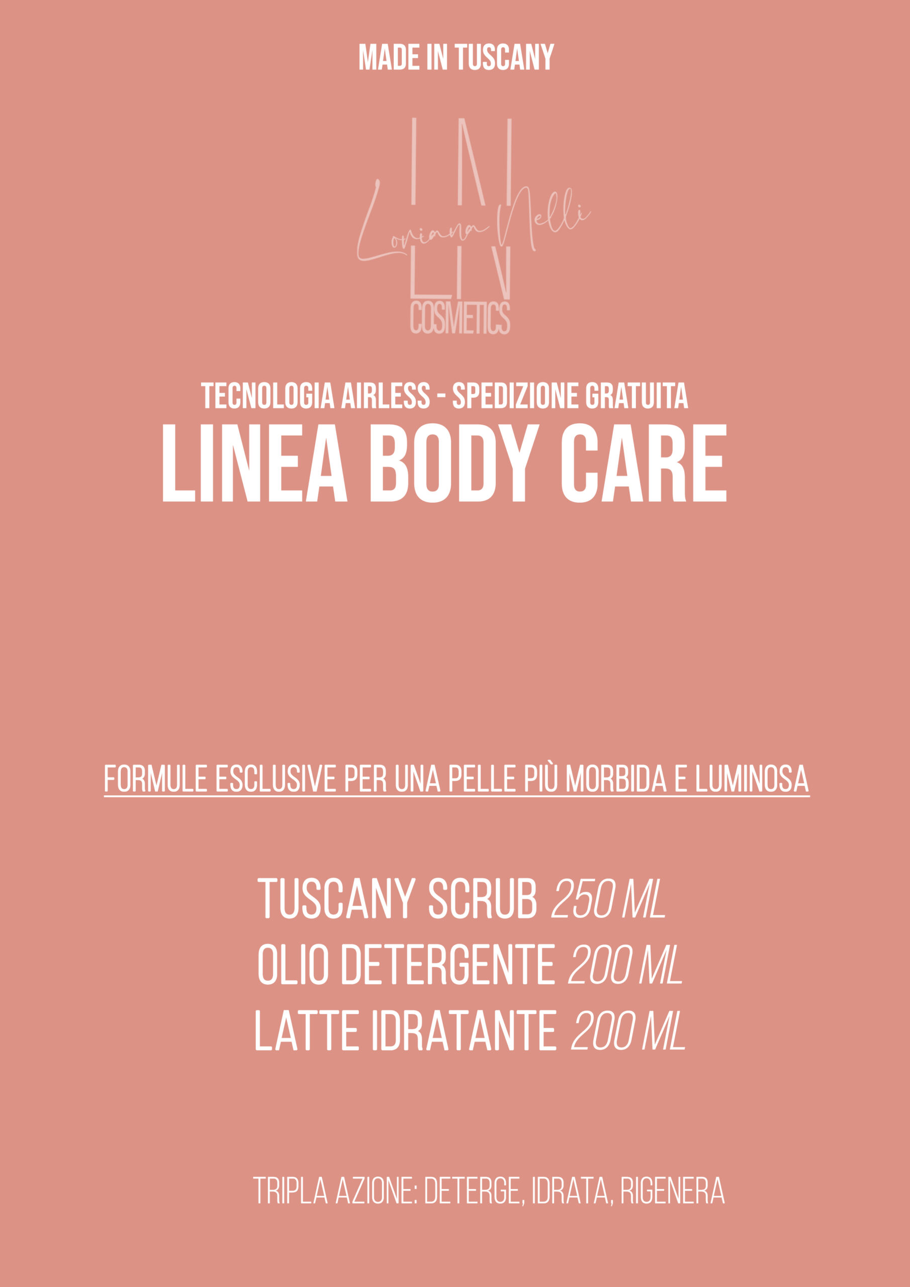 SCHEDA LINEA BODY CARE